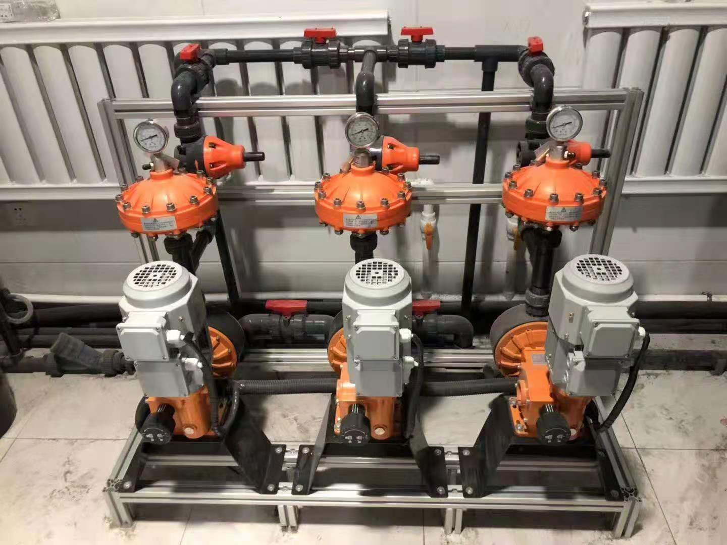 ITC计量泵在自来水厂加药系统应用案例